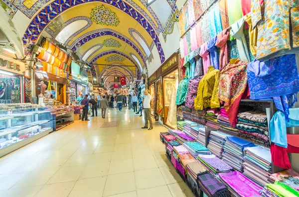 Het interieur van de Grand Bazaar — Stockfoto