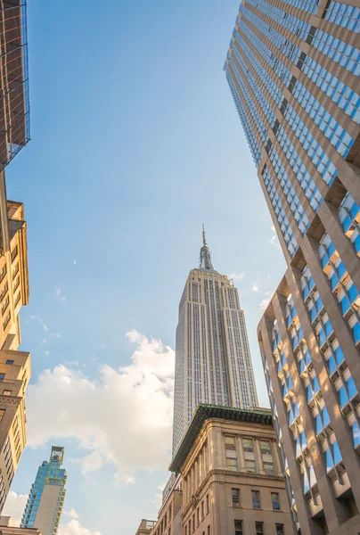 Zobacz panoramę Manhattanu — Zdjęcie stockowe
