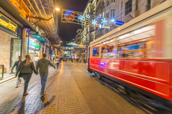 イスタンブールの古い路面電車 — ストック写真