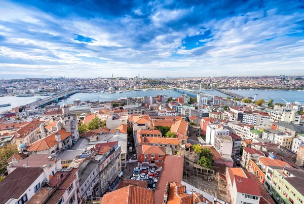 Paisaje urbano aéreo de Estambul —  Fotos de Stock