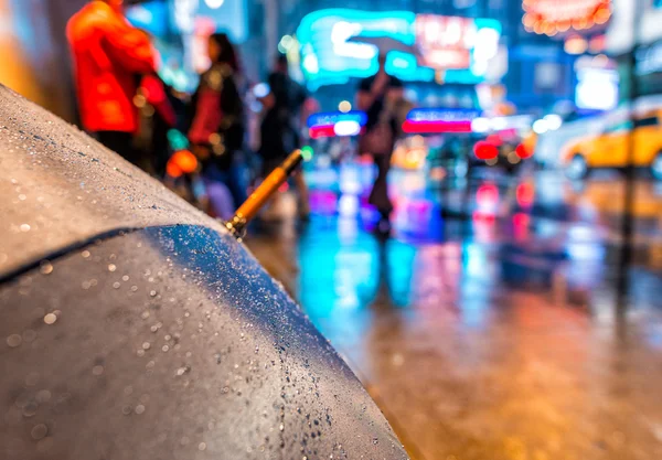Guarda-chuva aberto em Nova York — Fotografia de Stock