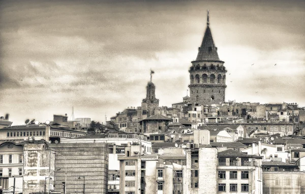 Torre Galata em Istambul — Fotografia de Stock