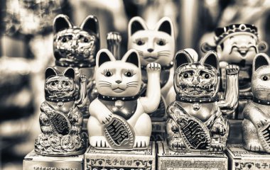 Maneki Neko Japonya şanslı kedi