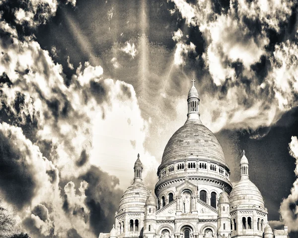 Paris. Sacred Heart Katedrali — Stok fotoğraf