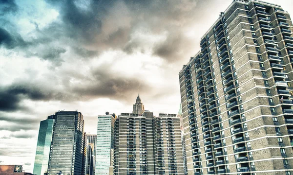 New York wolkenkrabbers — Stockfoto