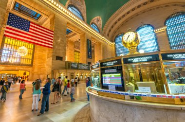 grand central station in New York clipart