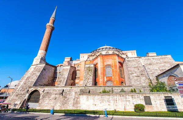 Buitenaanzicht van Hagia Sophia — Stockfoto