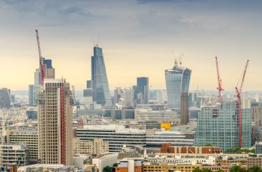 Londra modern manzarası