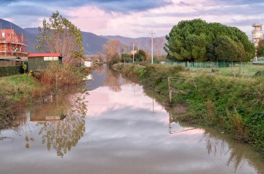 Sonbaharda Toskana manzarası