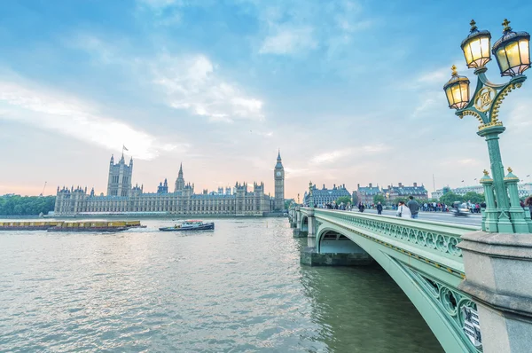 Pont de Westminster et chambres du Parlement — Photo