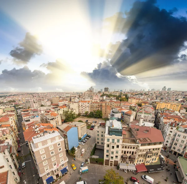 Beau paysage urbain d'Istanbul — Photo