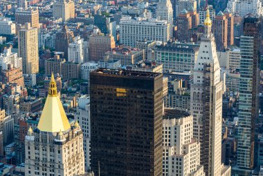 Manhattan 'ın panoramik görüntüsü