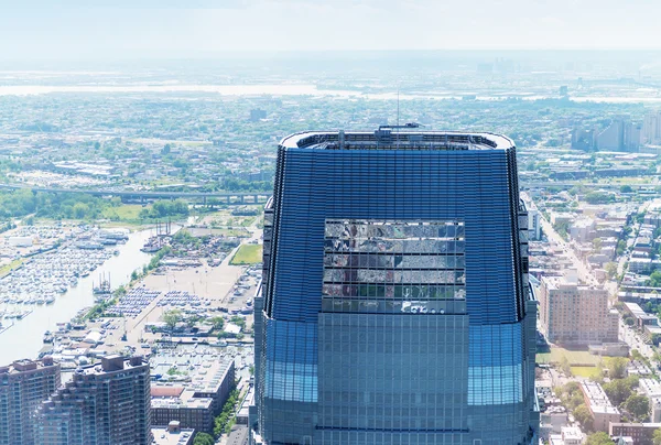 Ciudad de Jersey skyline — Foto de Stock