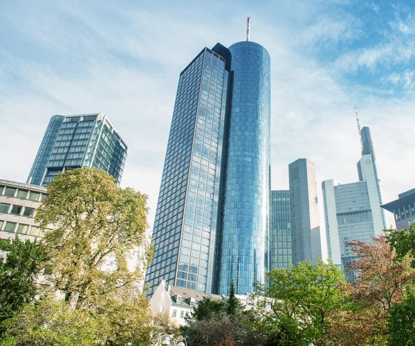 Germany financial business district — Stock Photo, Image