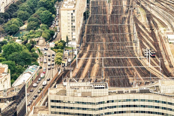 Treinstation, Paris, Frankrijk — Stockfoto