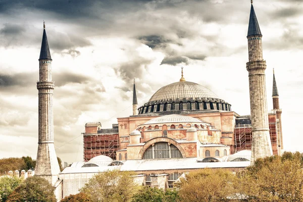 Hagia Sofia. Majestät i Istanbul — Stockfoto