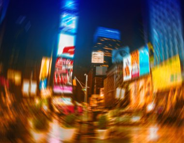 Bulanık Times Square, New York