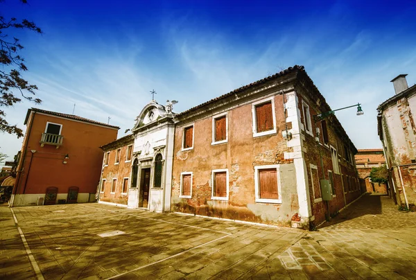 Antike gebäude in venedig — Stockfoto