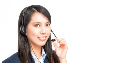 müşteri hizmet işçisi kadın