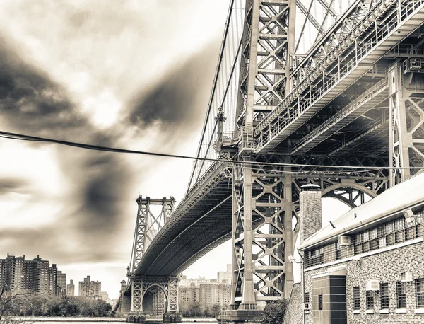 Manhattan bridge, new york — Stockfoto