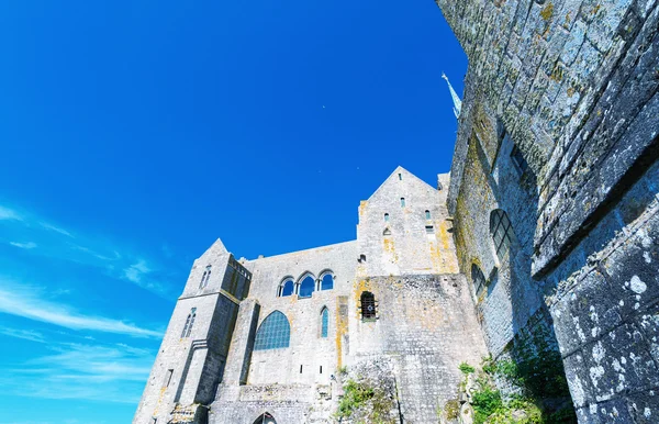 Straten van Mont Saint-Michel, Frankrijk — Stockfoto