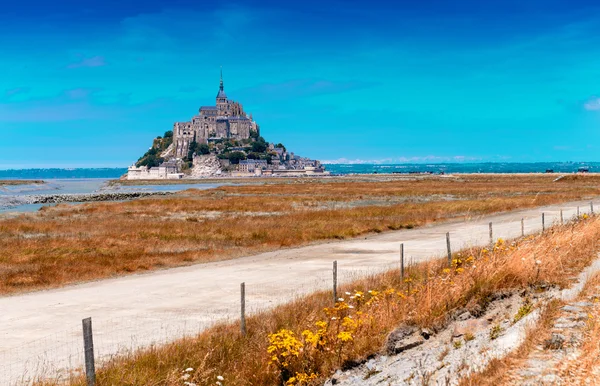 Mont saint michel - Normandie - Francie — Stock fotografie