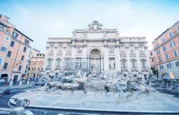 Trevi Çeşmesi, Roma, İtalya — Stok fotoğraf