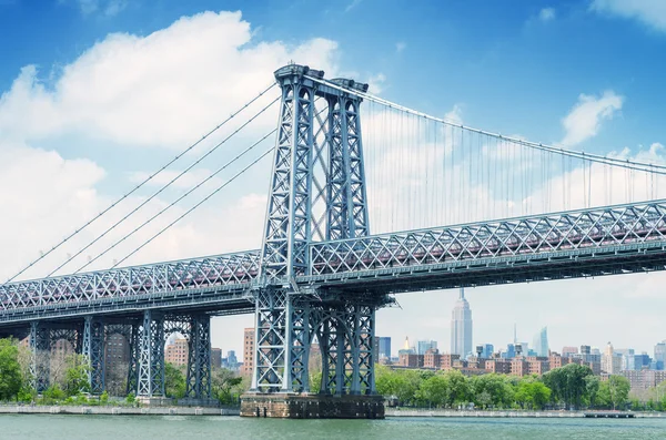 Manhattan bridge, New York — Stockfoto