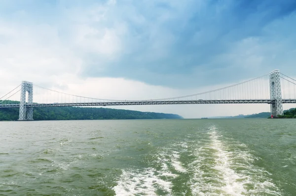 ジョージ ・ ワシントン橋、ニューヨーク — ストック写真