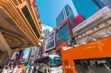 Times Meydanı New York 'ta,