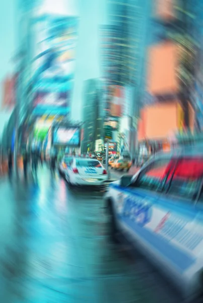 Carro da polícia de Nova Iorque — Fotografia de Stock