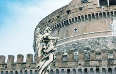 Castel Sant Angelo, Roma, İtalya.