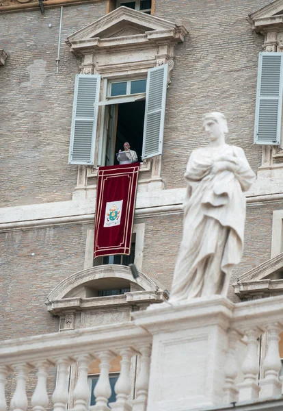 VATICAN - MAY 18: Pope Francis I, born Jorge Mario Bergoglio, du — Stock Photo, Image