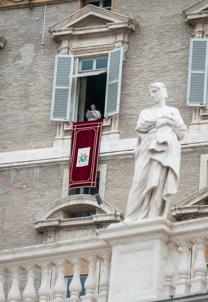 VATICANO - 18 DE MAYO: Papa Francisco I, nacido Jorge Mario Bergoglio, du — Foto de Stock