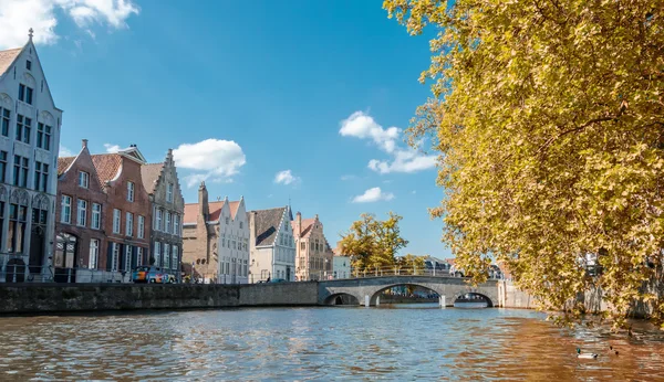 Architectuur van Brugge, België — Stockfoto