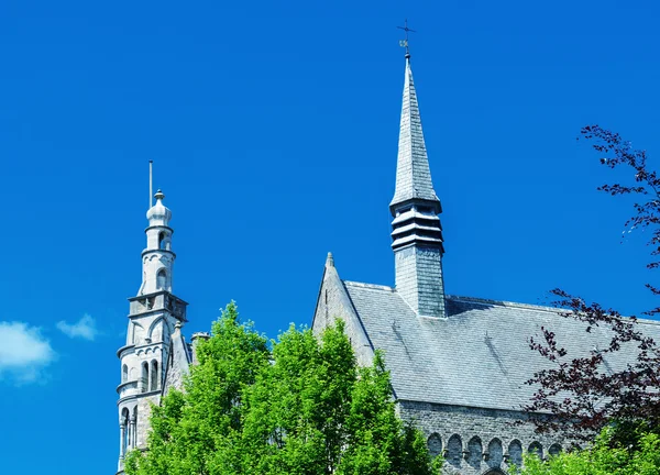 Architektura z Bruges, Belgia — Zdjęcie stockowe