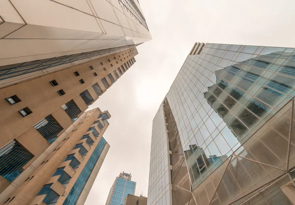 Levent District - IST modern ofis binalarının ve gökdelenlerin — Stok fotoğraf