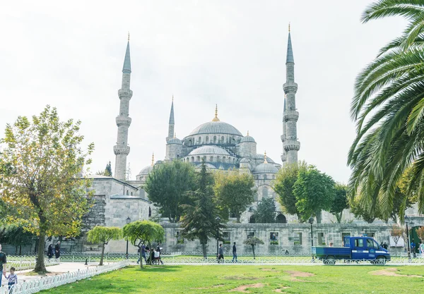 Blå moskén, istanbul — Stockfoto