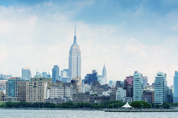 Midtown Manhattan skyline, New York.