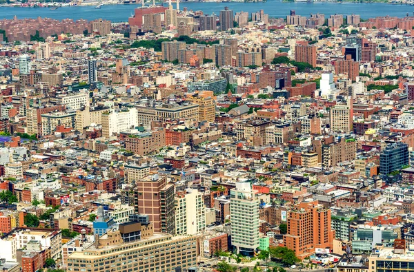 Manhattan skyline and buildings — Stock Photo, Image