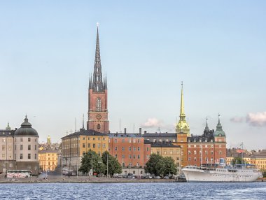 Stockholm cityscape, Sweden clipart