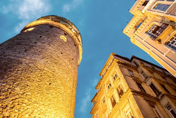 La Torre di Galata, Beyoglu Istanbul — Foto Stock