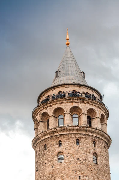 La Torre di Galata, Beyoglu Istanbul — Foto Stock