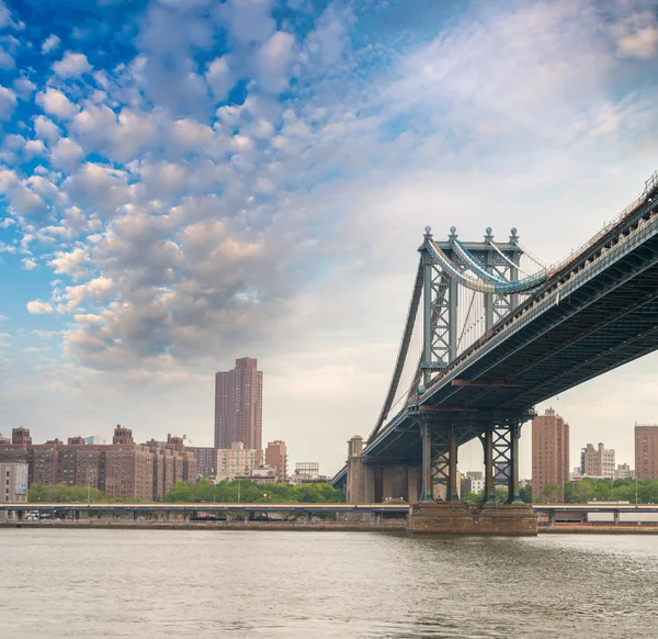 New York. Brooklyn Köprüsü — Stok fotoğraf