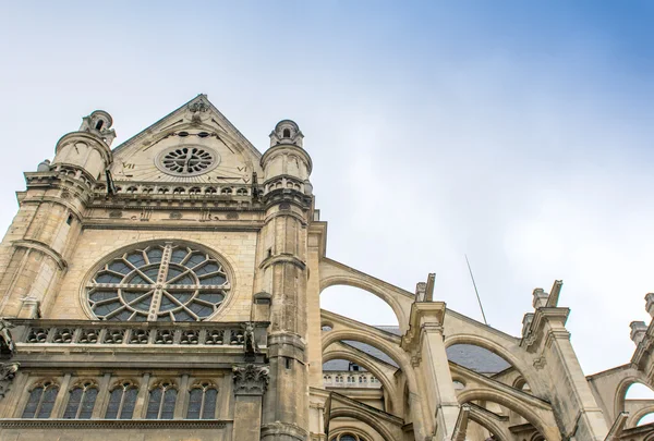 Εκκλησία Saint Eustache στο Παρίσι — Φωτογραφία Αρχείου