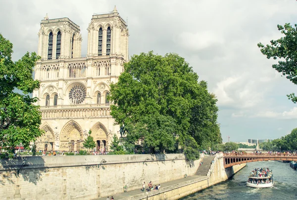 Notre Dame-katedralen i Paris — Stockfoto