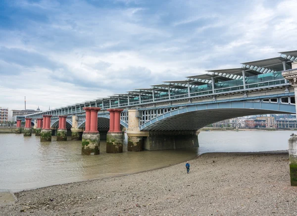 Γέφυρα Blackfriars, Λονδίνο — Φωτογραφία Αρχείου