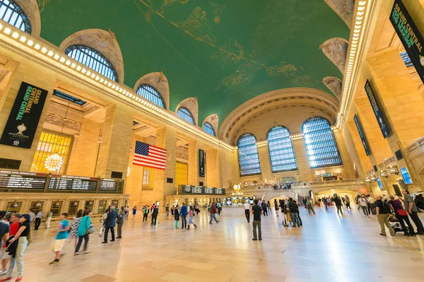 NEW YORK CITY - 20 MAI : Intérieur de la gare Grand Central en mai — Photo