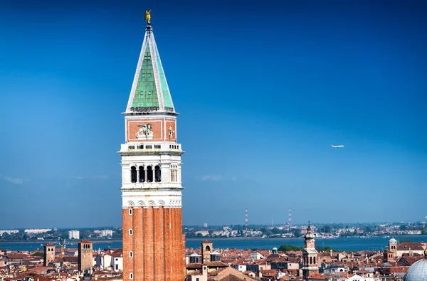 St Mark náměstí od Canal Grande — Stock fotografie