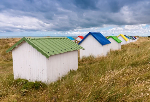 Nádherné pobřeží Normandie, Francie — Stock fotografie